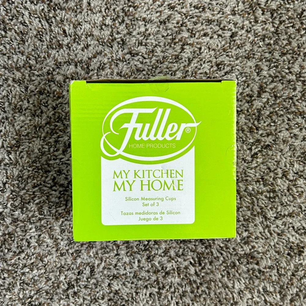 Fuller Home Products Silicone Measuring Cups Set New